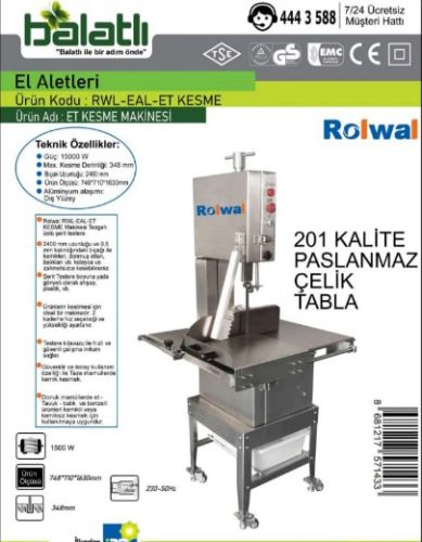 ET KESME MAKİNASI 15000W - 1