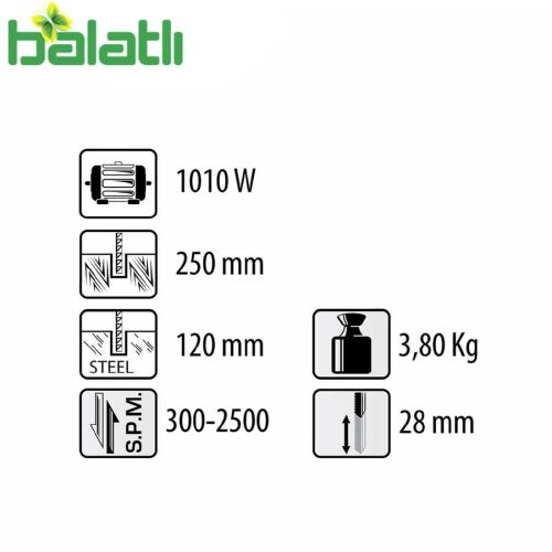 Felisatti Tilki Kuyruğu Testere FS-RSF120/1010E - 2