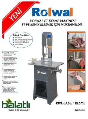 Rolwal Et Kesme Makinesi 550W RWL-EAL-ET KESME - 2